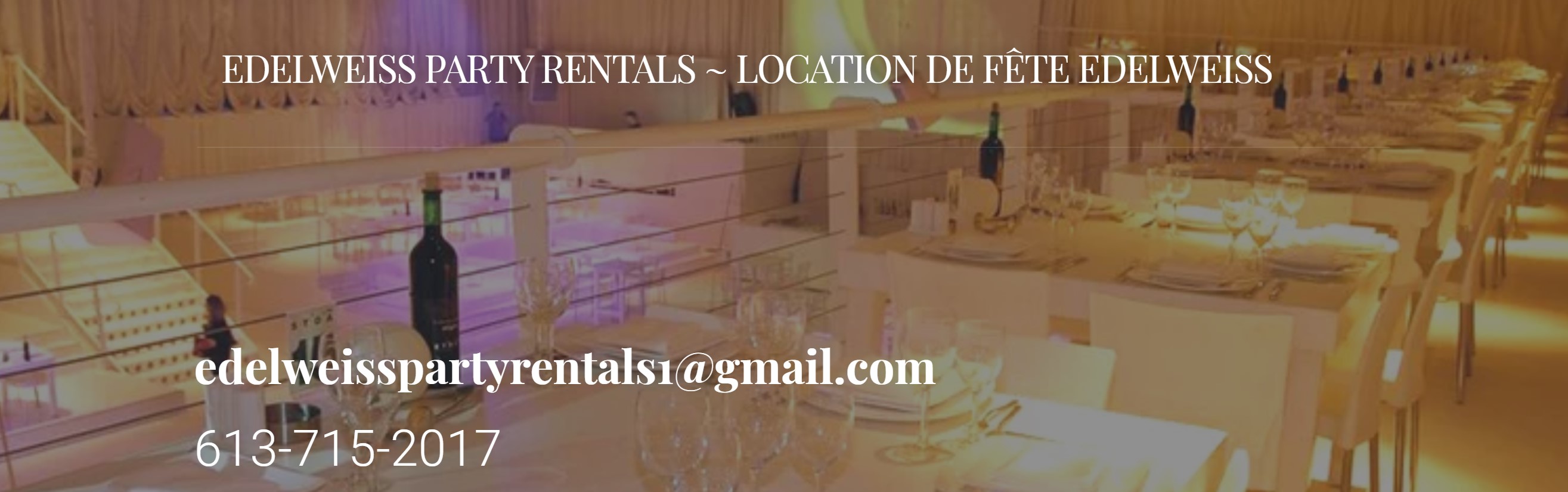 Edelweiss Party Rentals